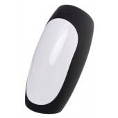 Черно-белый перезаряжаемый мастурбатор Erotist Hailstorm - Erotist Adult Toys - в Махачкале купить с доставкой