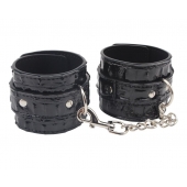 Черные наручники Surrender Wrist Restraints - Chisa - купить с доставкой в Махачкале
