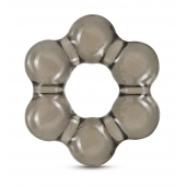 Дымчатое эрекционное кольцо Stay Hard Thick Bead Cock Ring - Blush Novelties - в Махачкале купить с доставкой