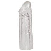 Удлиняющая насадка на пенис Mega Dick Sleeve Transparent - Orion - в Махачкале купить с доставкой
