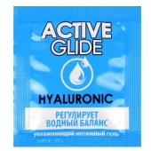 Лубрикант на водной основе Active Glide с гиалуроновой кислотой - 3 гр. - Биоритм - купить с доставкой в Махачкале