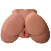 Кофейный мастурбатор-полуторс Perfect Ass Masturbator - Pipedream - в Махачкале купить с доставкой