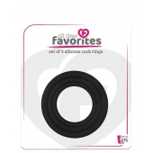 Набор из 3 эрекционных колец SILICONE COCKRINGS - Dream Toys - в Махачкале купить с доставкой