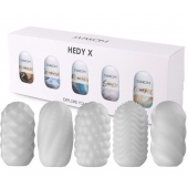 Набор из 5 мастурбаторов Hedy X5 Mixed - Svakom - в Махачкале купить с доставкой
