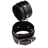 Черные оковы Classic Ankle Cuffs - Chisa - купить с доставкой в Махачкале