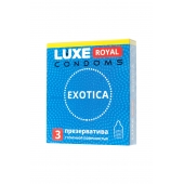 Текстурированные презервативы LUXE Royal Exotica - 3 шт. - Luxe - купить с доставкой в Махачкале