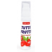 Гель-смазка Tutti-frutti со вкусом барбариса - 30 гр. - Биоритм - купить с доставкой в Махачкале