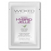 Гель-лубрикант на водно-силиконовой основе Simply Hybrid Jelle - 3 мл. - Wicked - купить с доставкой в Махачкале