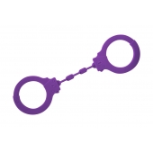 Фиолетовые силиконовые поножи Limitation - Lola Games - купить с доставкой в Махачкале