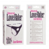 Трусы для страпона с универсальным креплением Universal Love Rider Luxe Harness - California Exotic Novelties - купить с доставкой в Махачкале
