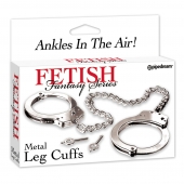 Металлические наручники Metal Leg Cuffs - Pipedream - купить с доставкой в Махачкале