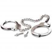 Металлические наручники Metal Leg Cuffs - Pipedream - купить с доставкой в Махачкале