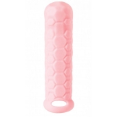 Розовый фаллоудлинитель Homme Long - 15,5 см. - Lola Games - в Махачкале купить с доставкой