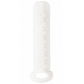 Белый фаллоудлинитель Homme Long - 13,5 см. - Lola Games - в Махачкале купить с доставкой