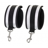 Серебристо-черные оковы Anonymo - ToyFa - купить с доставкой в Махачкале