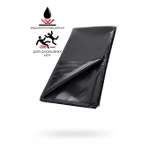 Черная простыня для секса из ПВХ - 220 х 200 см. - ToyFa - купить с доставкой в Махачкале