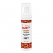 Разогревающее массажное масло  с ароматом клубники Gourmet Strawberry - 50 мл. - Exsens - купить с доставкой в Махачкале