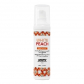 Разогревающее массажное масло Gourmet White Peach Organic с органическими ингредиентами - 50 мл. - Exsens - купить с доставкой в Махачкале