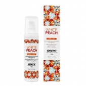 Разогревающее массажное масло Gourmet White Peach Organic с органическими ингредиентами - 50 мл. - Exsens - купить с доставкой в Махачкале