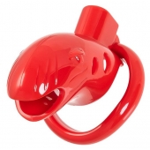 Красный мужской пояс верности из пластика - ToyFa - купить с доставкой в Махачкале