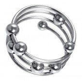 Большое металлическое кольцо под головку пениса - ToyFa - купить с доставкой в Махачкале