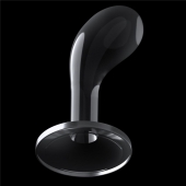 Прозрачный стимулятор простаты Flawless Clear Prostate Plug - 15 см. - Lovetoy - в Махачкале купить с доставкой