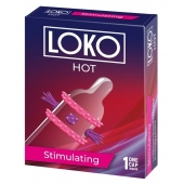 Стимулирующая насадка на пенис LOKO HOT с возбуждающим эффектом - Sitabella - в Махачкале купить с доставкой