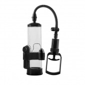 Прозрачная вакуумная помпа с вибрацией Vibrating Penis Pump - Dream Toys - в Махачкале купить с доставкой