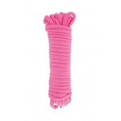 Розовая веревка для связывания Sweet Caress Rope - 10 метров - Sweet Caress - купить с доставкой в Махачкале
