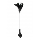 Двусторонний стек-щекоталка Sweet Caress Feather Whip - 58 см. - Sweet Caress - купить с доставкой в Махачкале