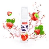 Гель-смазка Tutti-frutti с земляничным вкусом - 30 гр. - Биоритм - купить с доставкой в Махачкале