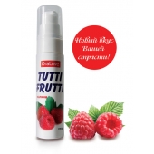 Гель-смазка Tutti-frutti с малиновым вкусом - 30 гр. - Биоритм - купить с доставкой в Махачкале