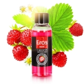 Массажное масло Eros fantasy с ароматом земляники - 50 мл. - Биоритм - купить с доставкой в Махачкале