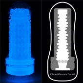 Светящийся в темноте мастурбатор Lumino Play Masturbator Ribbed - Lovetoy - в Махачкале купить с доставкой