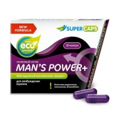 Возбуждающее средство для мужчин Mans Power plus - 10 капсул (0,35 гр.) +1 в подарок - SuperCaps - купить с доставкой в Махачкале