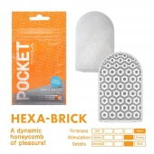 Карманный мастурбатор HEXA-BRICK - Tenga - в Махачкале купить с доставкой