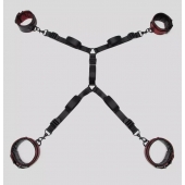 Изысканный набор фиксаций на кровати Reversible Under Mattress Restraint Set - Fifty Shades of Grey - купить с доставкой в Махачкале