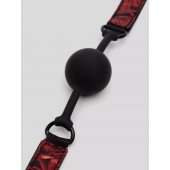 Кляп-шар на двусторонних ремешках Reversible Silicone Ball Gag - Fifty Shades of Grey - купить с доставкой в Махачкале