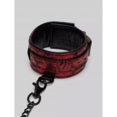 Красно-черные оковы Reversible Faux Leather Ankle Cuffs - Fifty Shades of Grey - купить с доставкой в Махачкале