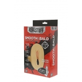 Мастурбатор-вагина с вибрацией и выносным пультом управления REALSTUFF SMOOTH   BALD - Dream Toys - в Махачкале купить с доставкой