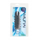Дымчатая стимулирующая насадка с закрытой головкой SAMURAI PENIS SLEEVE BLACK - 14,5 см. - NMC - в Махачкале купить с доставкой