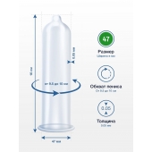 Презервативы MY.SIZE размер 47 - 10 шт. - My.Size - купить с доставкой в Махачкале