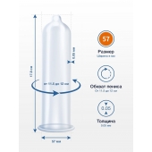 Презервативы MY.SIZE размер 57 - 3 шт. - My.Size - купить с доставкой в Махачкале
