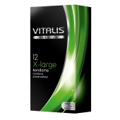 Презервативы увеличенного размера VITALIS PREMIUM x-large - 12 шт. - Vitalis - купить с доставкой в Махачкале