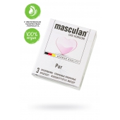 Супертонкие презервативы Masculan Pur - 3 шт. - Masculan - купить с доставкой в Махачкале