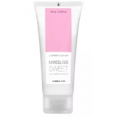 Смазка на водной основе Mixgliss Sweet с ароматом бабл-гам - 70 мл. - Mixgliss - купить с доставкой в Махачкале