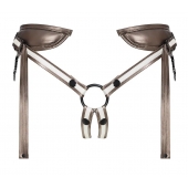 Бронзовый пояс для насадок Desirous Harness - Strap-on-me - купить с доставкой в Махачкале