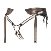 Бронзовый пояс для насадок Desirous Harness - Strap-on-me - купить с доставкой в Махачкале