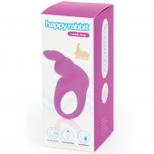 Фиолетовое эрекционное виброкольцо Happy Rabbit Rechargeable Rabbit Cock Ring - Happy Rabbit - в Махачкале купить с доставкой