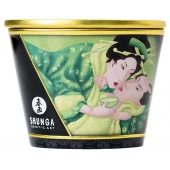 Массажная свеча Exotic Green Tea с ароматом зелёного чая - 170 мл. - Shunga - купить с доставкой в Махачкале